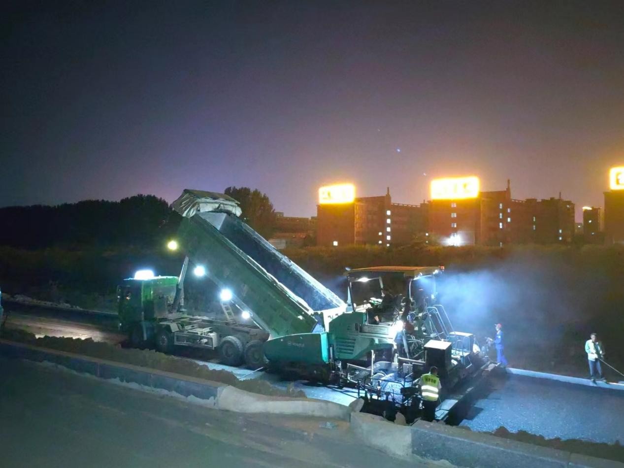 墨子大道（荊河東路至北辛路段）  快車道全面貫通