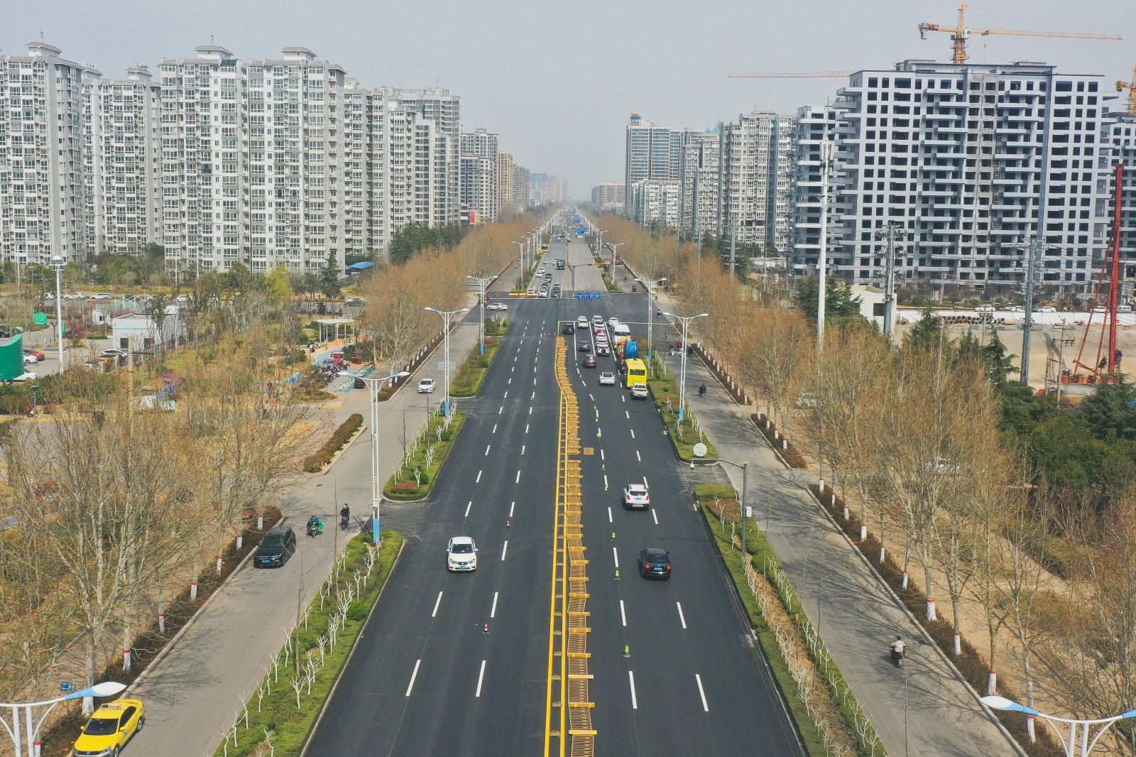 龍泉路善文街-趙樓街路面瀝青覆鋪提升工程完工！